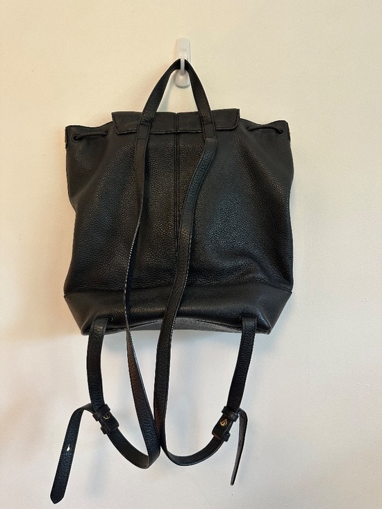 Marc Jacobs Drawstring Backpack in Black Pebbled Leather main image 7